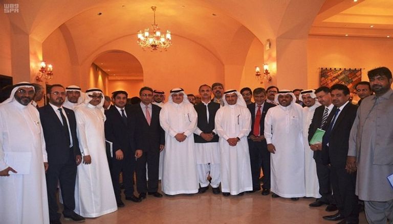 جانب من اجتماعات الوفد السعودي في باكستان