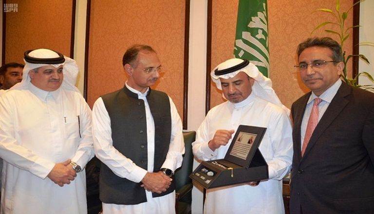 جانب من اجتماعات الوفد السعودي في باكستان