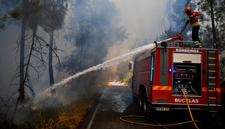 مكافحة الحرائق في البرتغال