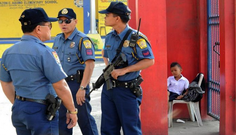 عناصر من الشرطة الفلبينية - أرشيفية