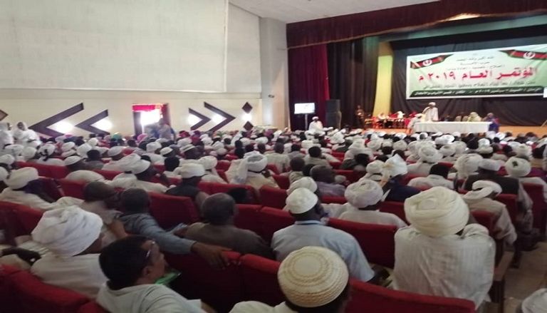 جانب من فعاليات المؤتمر العام لحزب الأمة السوداني