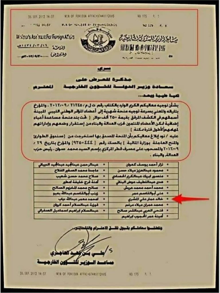 قطر وتركيا تدعمان الإرهاب في ليبيا