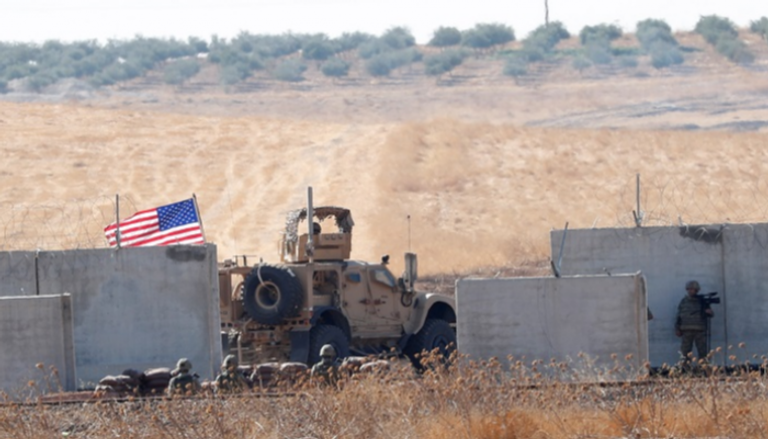 القوات المشتركة على الحدود السورية - رويترز