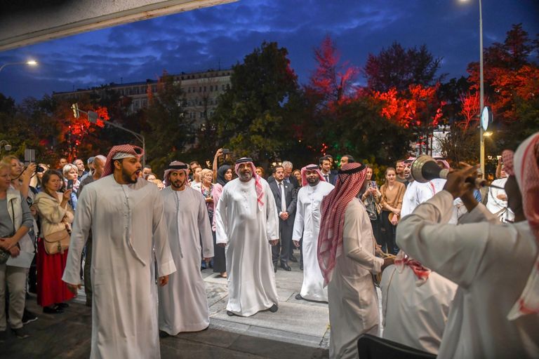 جانب من فعاليات فرقة الشارقة الوطنية بموسكو