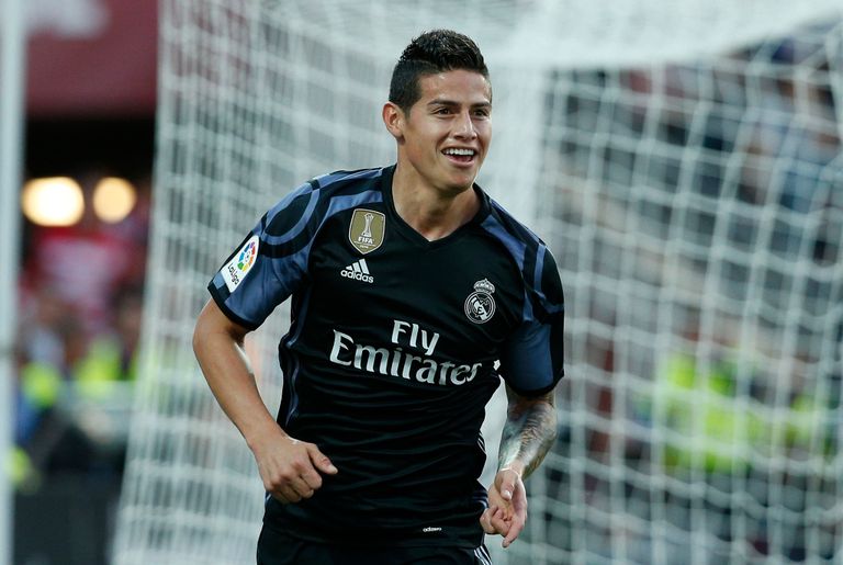 جيمس رودريجيز لاعب ريال مدريد