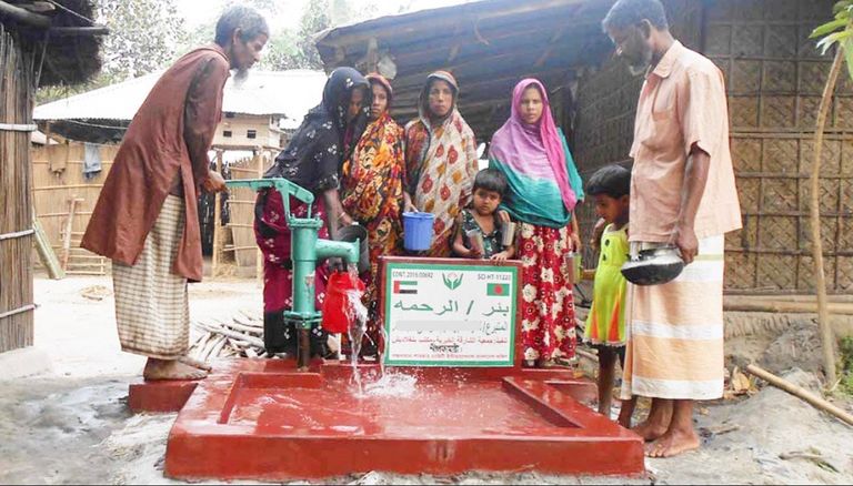 أحد المشاريع التي نفذتها "خيرية الشارقة"