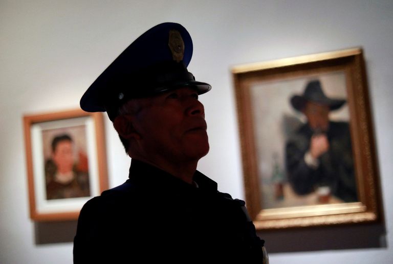 المعرض يرسم صورة لقصة حب فريدا كالو ودييجو ريفيرا
