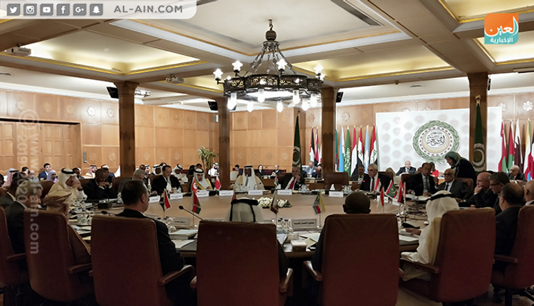 مندوب العراق بالجامعة العربية خلال كلمته بالدورة 152 لمجلس الجامعة
