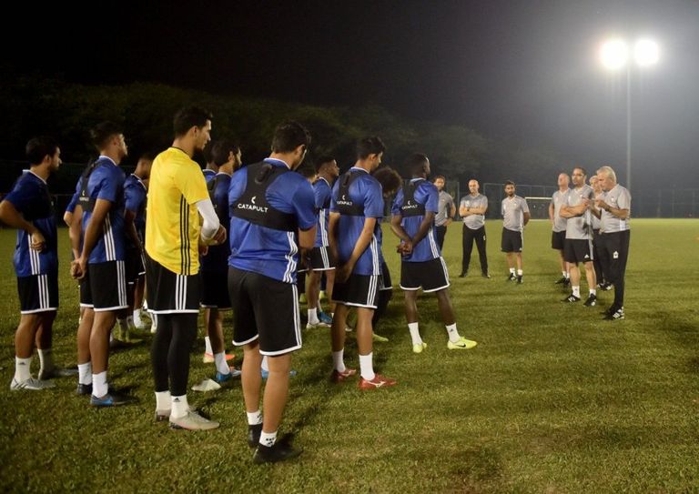 تدريب منتخب الإمارات