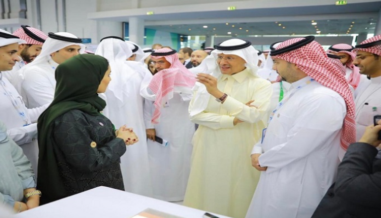 وزير الطاقة السعودي خلال فعاليات مؤتمر الطاقة العالمي
