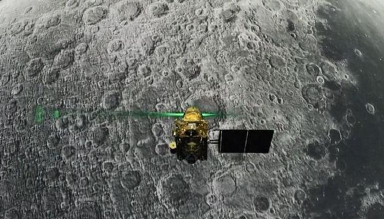 الهند تحدد موقع المسبار المقرر هبوطه على سطح القمر