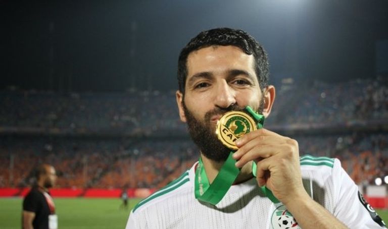 رفيق حليش منتخب الجزائر