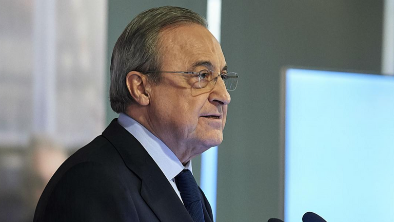 فلورنتينو بيريز رئيس نادي ريال مدريد نيمار دا سيلفا نجم باريس سان جيرمان