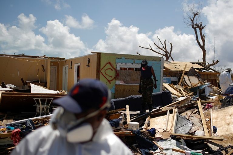 الإعصار يعد أسوأ كارثة تمر بها جزر الباهاما