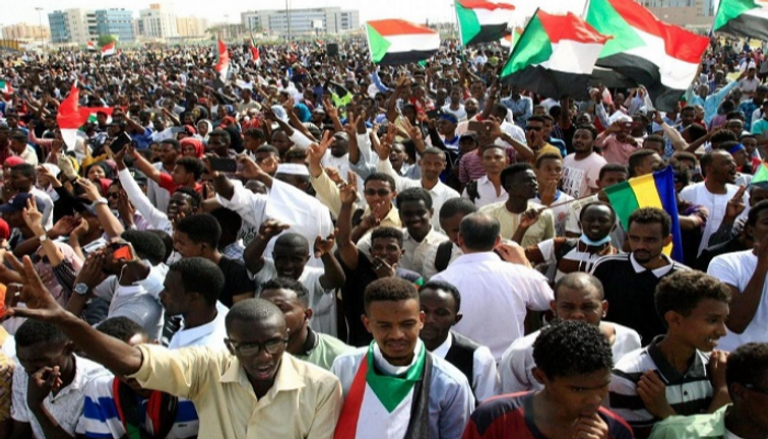 إحدى المسيرات المليونية السابقة في السودان
