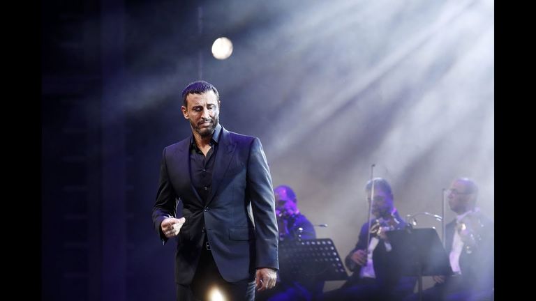 المطرب العراقي كاظم الساهر