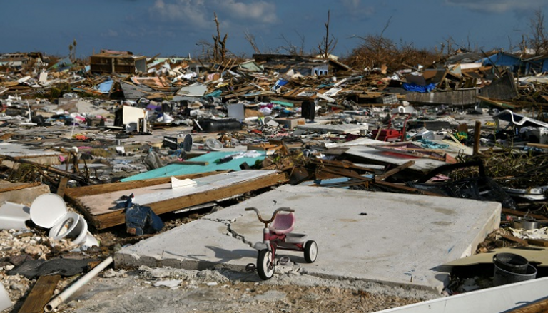 الإعصار "دوريان" اجتاح الباهاما في الأول من سبتمبر/أيلول