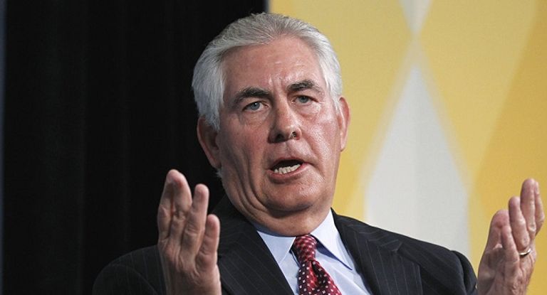 ريكس تيلرسون الرئيس الأمريكي والمغادرون البيت الأبيض