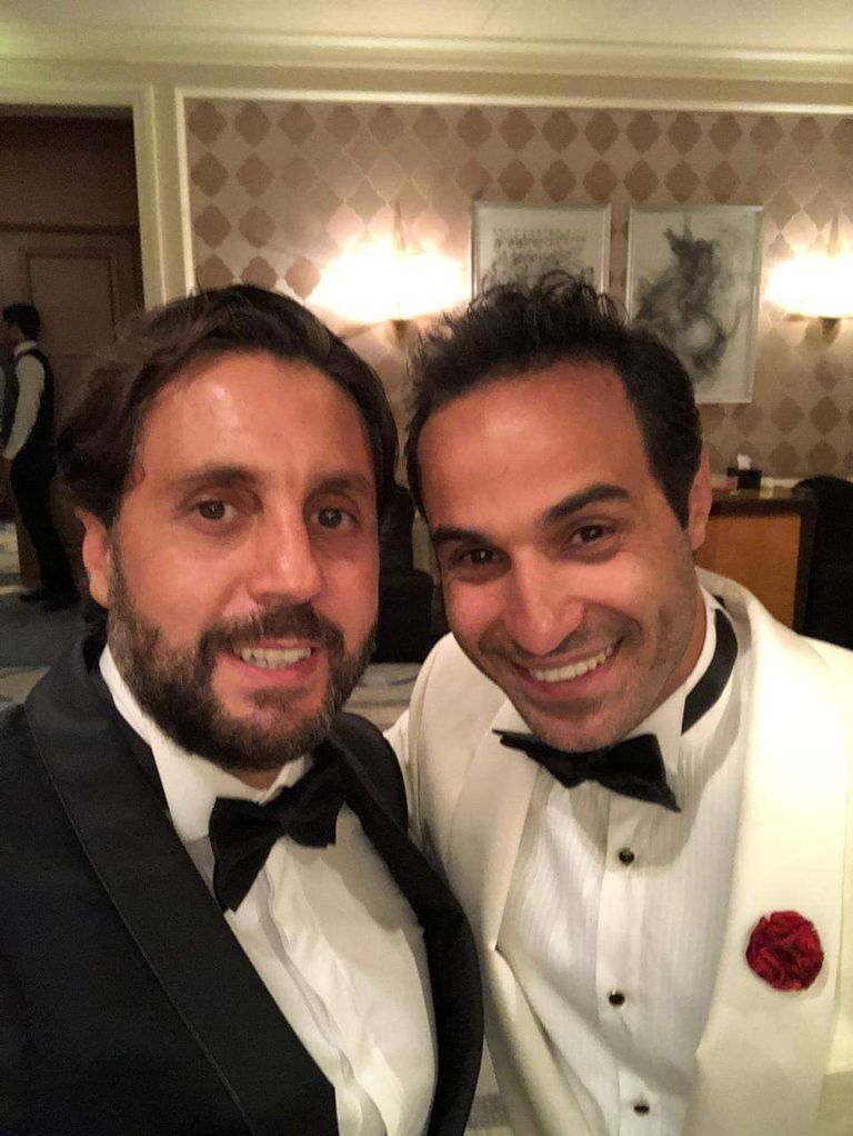 أحمد فهمي وهنا الزاهد في حفل زفافهما