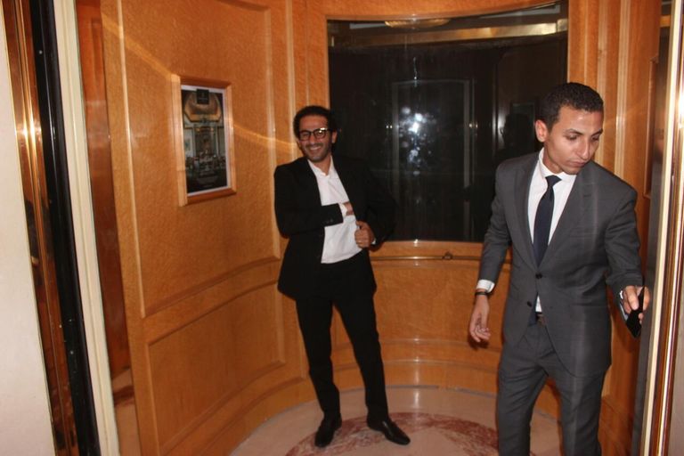 أحمد فهمي وهنا الزاهد في حفل زفافهما