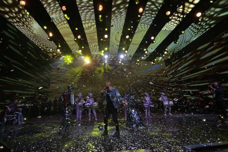 الحفل شهد حضورا جماهيريا ضخما