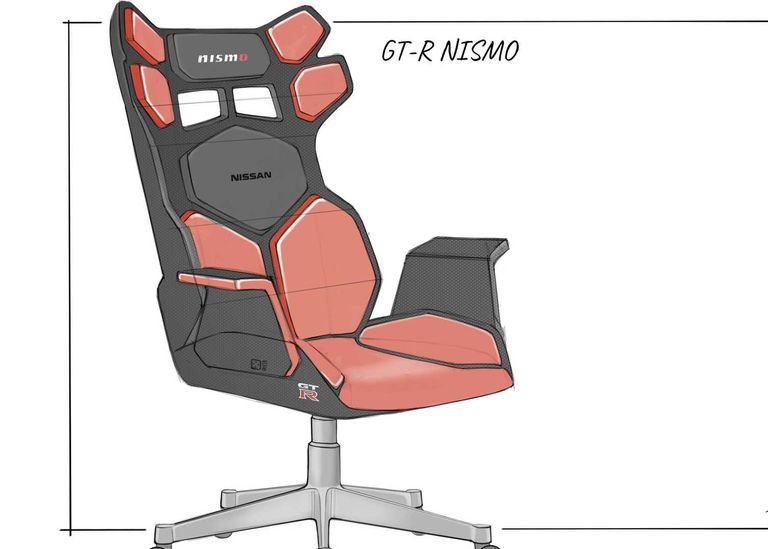 مقعد نيسان المستوحى من طراز GT-R NISMO
