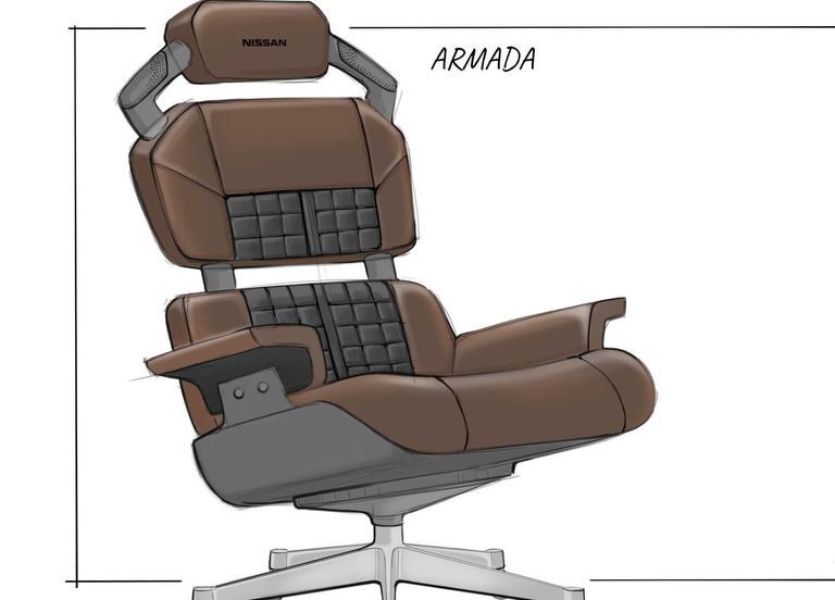 مقعد نيسان المستوحى من طراز GT-R NISMO