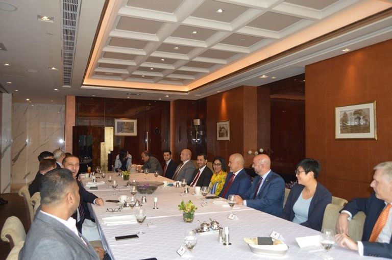 جانب من مشاركة وفد الإمارات