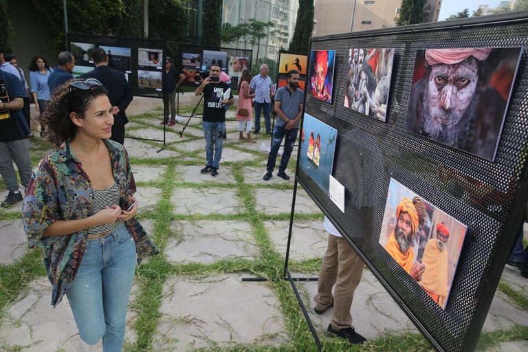 من الصور المعروضة في المهرجان ببيروت