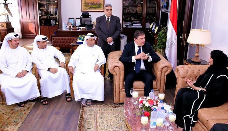 رئيس الهيئة الوطنية المصرية للإعلام يستقبل وفداً إماراتياً