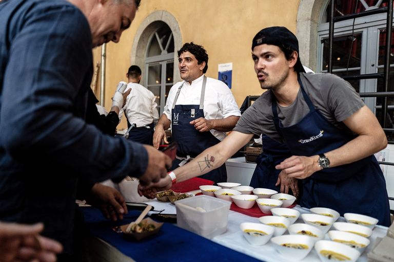 ماورو كولاجريكو نجم مهرجان ليون لأطعمة الشارع