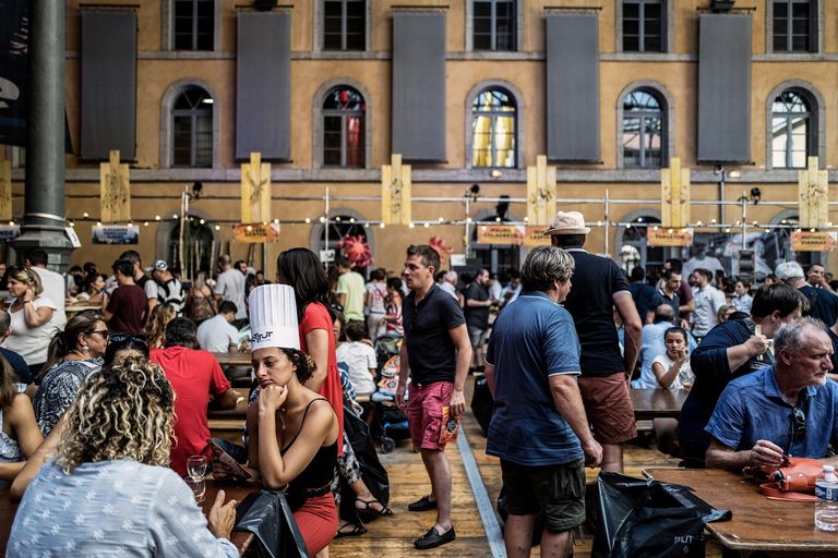 ماورو كولاجريكو نجم مهرجان ليون لأطعمة الشارع