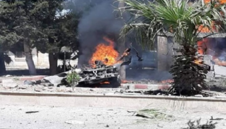 انفجار سيارة مفخخة وسط بلدة القحطانية بريف الحسكة - أرشيفية