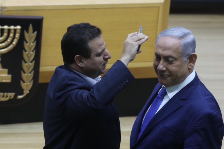 قادة أحزاب القائمة المشتركة