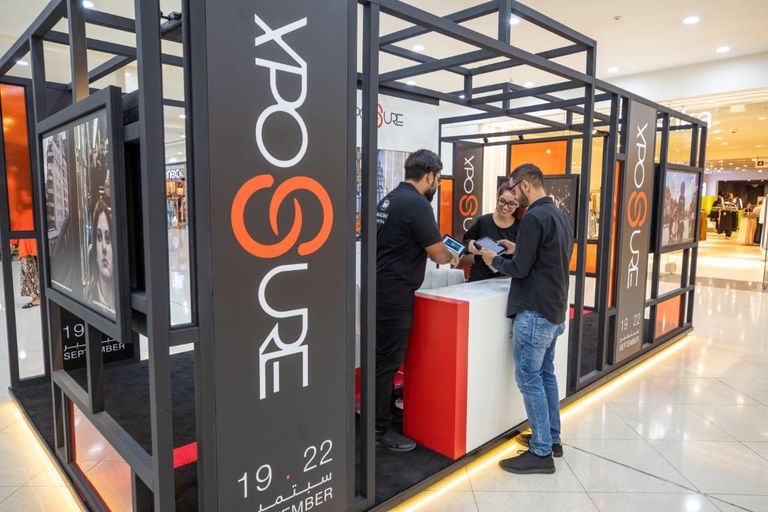 إحدى اللوحات المعروضة في "إكسبوجر" 2019