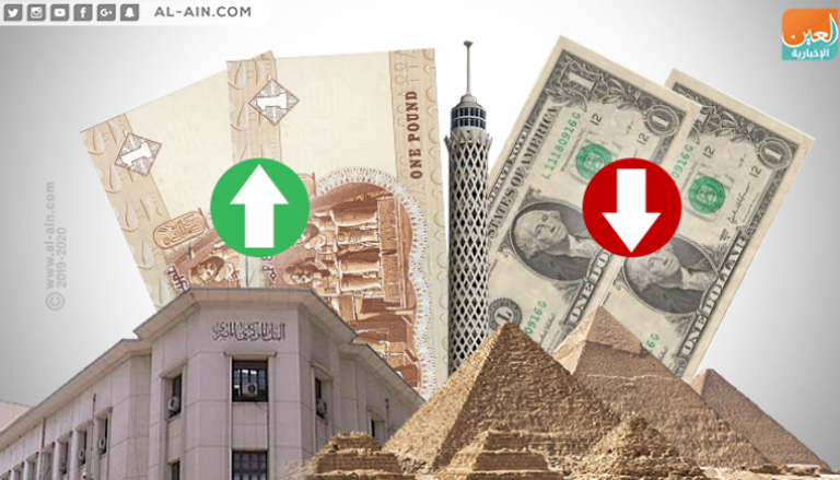 سعر الدولار يواصل الهبوط أمام الجنيه المصري