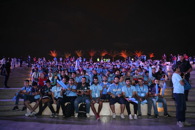 جماهير مانشستر سيتي بمصر