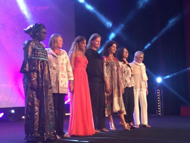 من أجواء افتتاح مهرجان "فيلم المرأة"