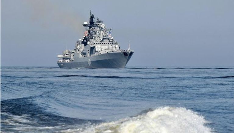 سفينة حربية روسية- رويترز