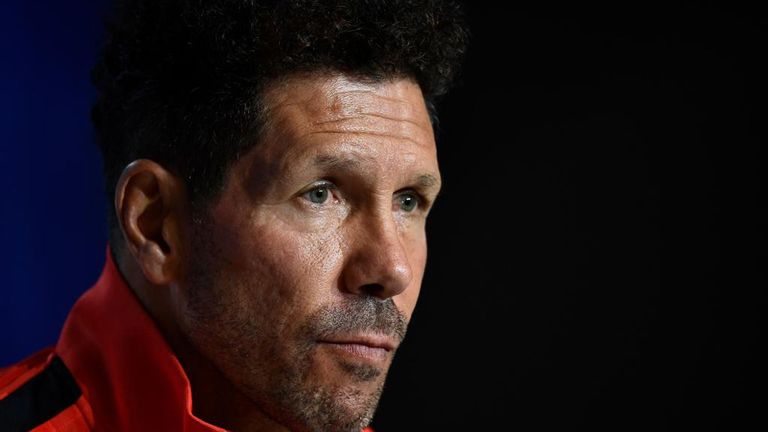 دييجو سيميوني مدرب أتلتيكو مدريد كريستيانو رونالدو