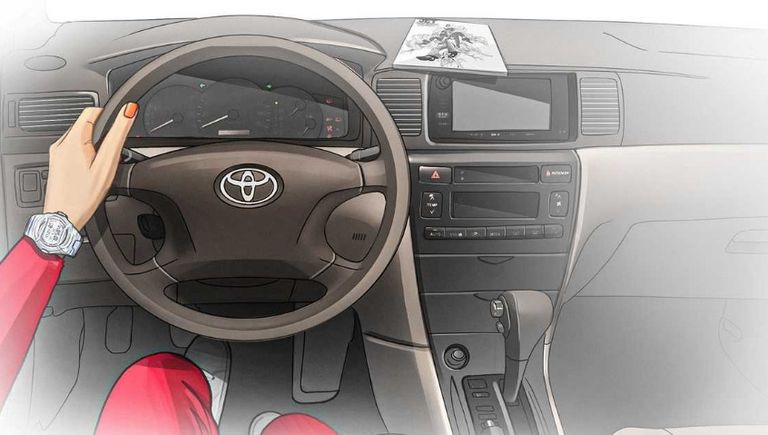 تصميم كابينة القيادة بالجيل الـ11 من تويوتا كورولا