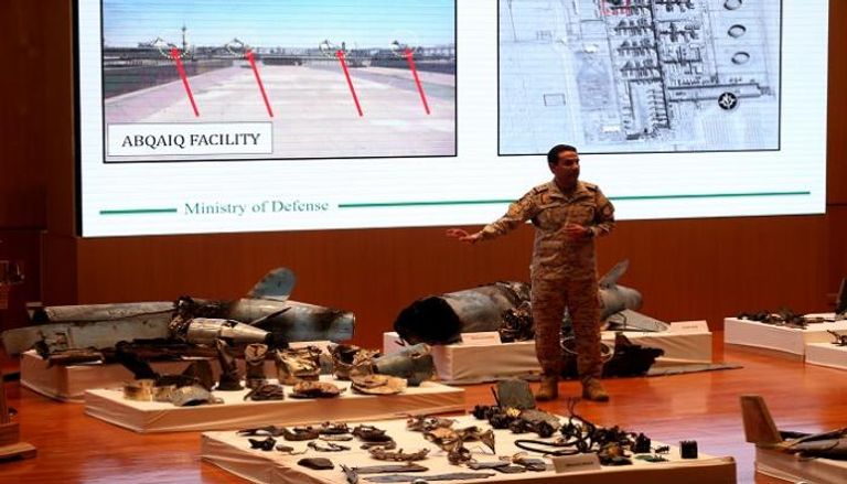 العقيد الركن تركي المالكي يعرض أدلة تورط إيران في هجوم أرامكو