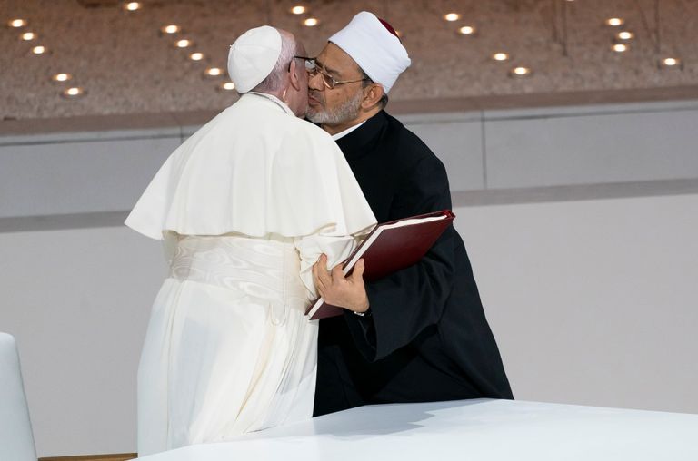 فضيلة شيخ الأزهر وقداسة البابا فرنسيس