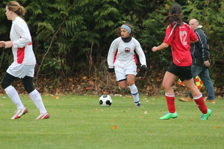 اللاعبة المصرية فريدة سالم