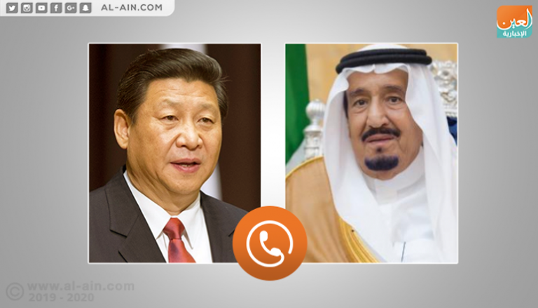 الملك سلمان يتلقى اتصالا هاتفيا من الرئيس الصيني 