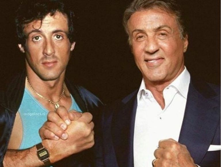 مشهد من آخر أجزاء فيلم "رامبو"