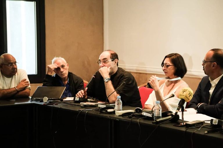 جانب من افتتاح مهرجان فيلم المرأة في مدينة سلا المغربية