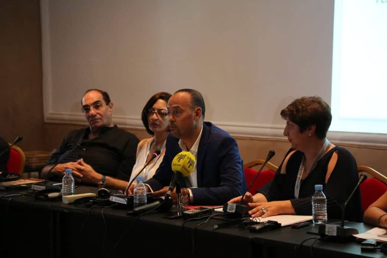 جانب من افتتاح مهرجان فيلم المرأة في مدينة سلا المغربية