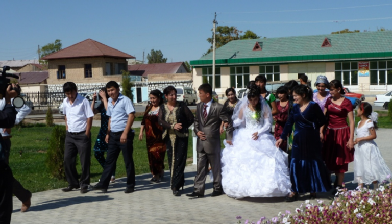 زفاف في أوزبكستان - أرشيفية