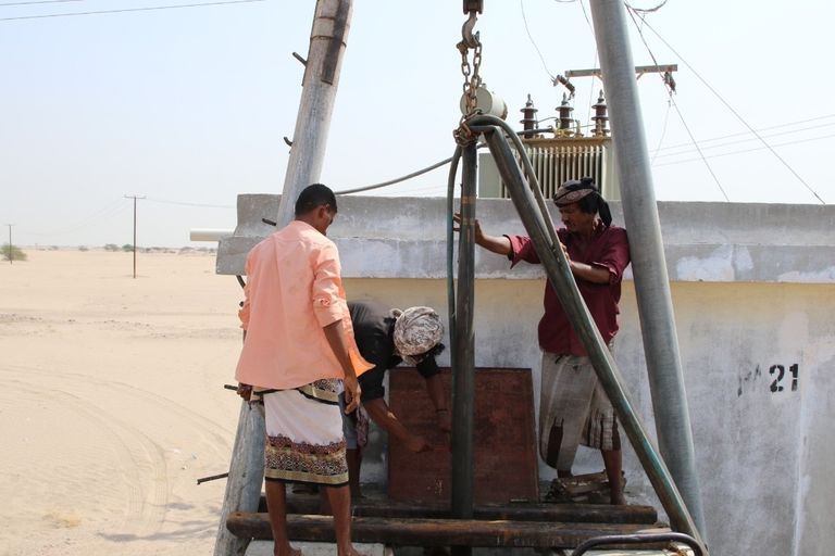 المشروع المقدم من دولة الإمارات سيعمل على تخفيف أزمة المياه بعدن